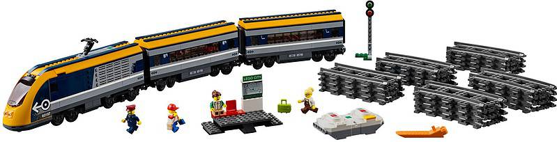 LEGO® City 60197 Passagierstrein met extra rails en wissels