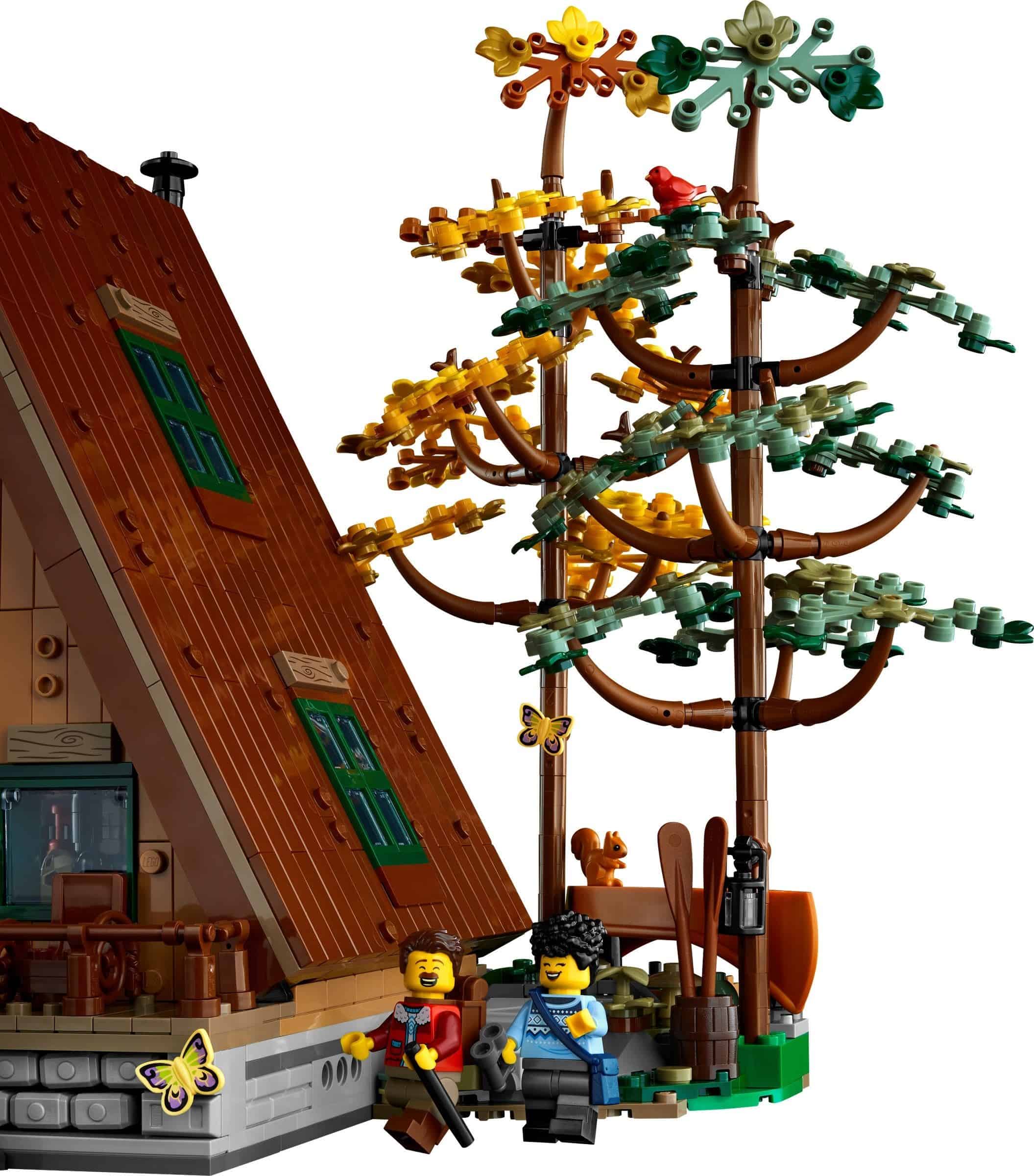 LEGO Ideas 21338 A-Frame Boshut - Afbeelding 5