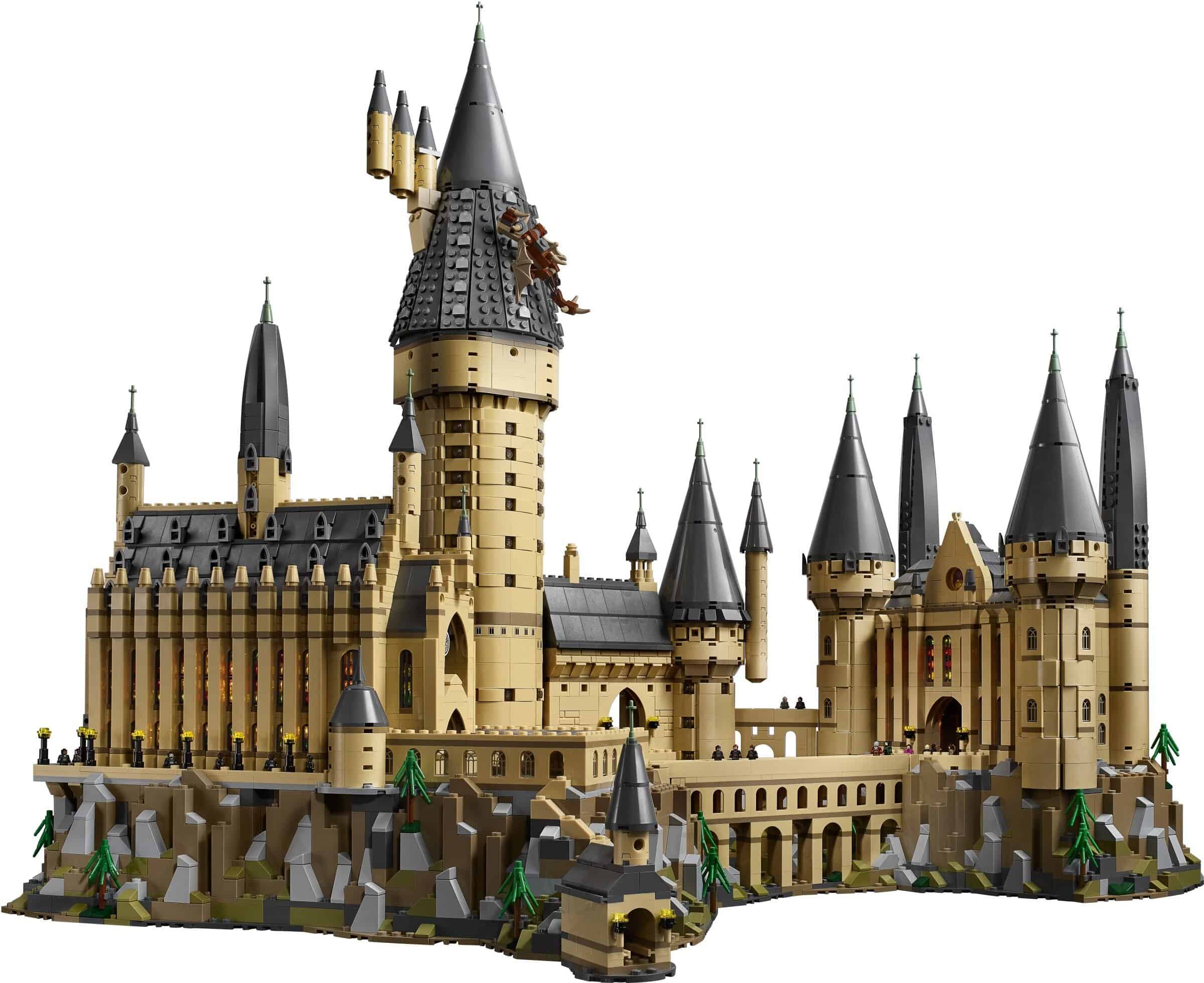 4D Build Harry Potter Zweinstein Kasteel 3D Puzzel 209 Stuks Kartonnen Bouwpakket 751960196