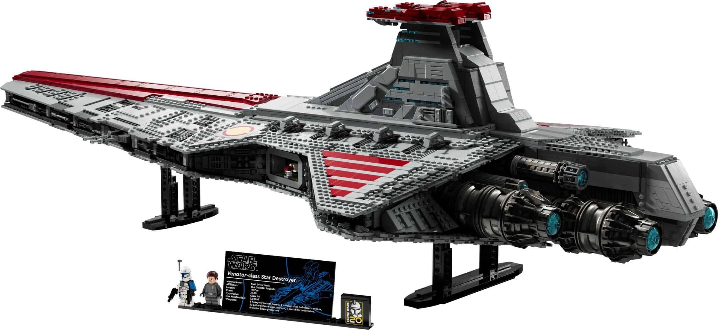 LEGO Star Wars 75367 Venator-class Republic Attack Cruiser - Afbeelding 4